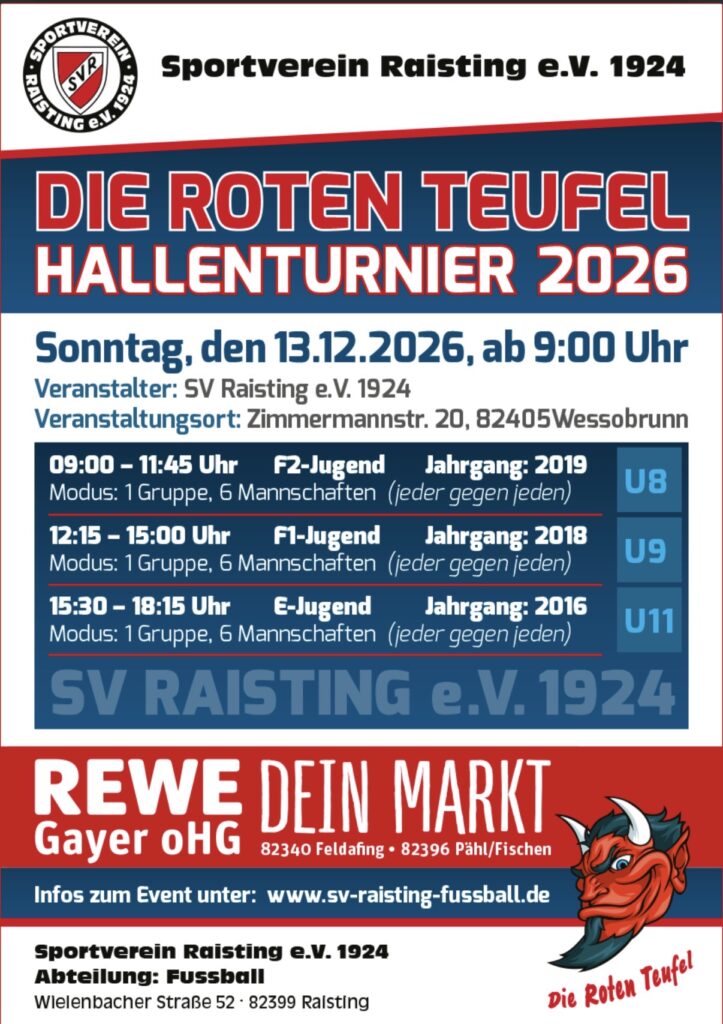 Rote Teufel Hallenturnier 2026